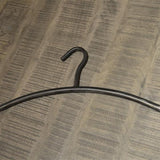 Modera - Garderobehanger ronde buis. VPE6 - Zwart - set van: 6