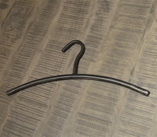 Modera - Garderobehanger ronde buis. VPE6 - Zwart - set van: 6