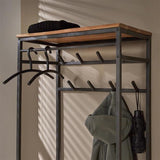 Modera - Garderobemeubel roede edge - Massief acacia naturel
