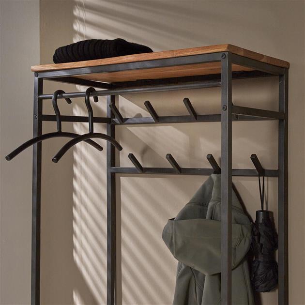 Modera - Garderobemeubel roede edge - Massief acacia naturel