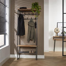 Modera - Garderobemeubel roede edge - Massief acacia naturel