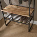 Modera - Garderobemeubel roede edge - Massief acacia naturel