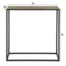 Modera - Haltafel iron metallic - Brons antiek