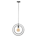 Modera - Hanglamp 1L Turn around - Charcoal