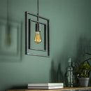 Modera - Hanglamp 1L Turn square - Charcoal