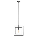 Modera - Hanglamp 1L Turn square - Charcoal