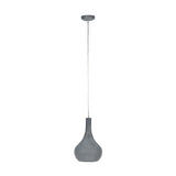 Modera - Hanglamp 1x industry concrete kegel-Grijs