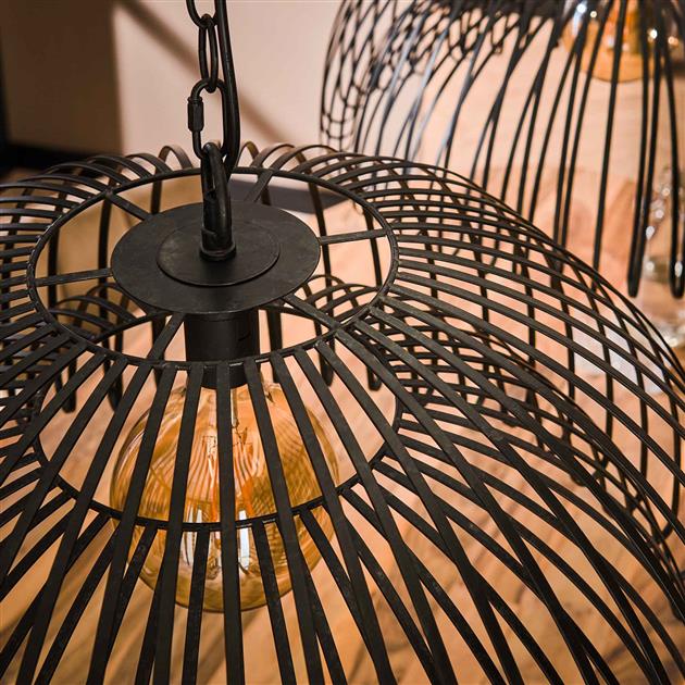 Modera - Hanglamp 2L Bend - Charcoal