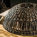 Modera - Hanglamp 2x dome waterhyacint - Zwart nikkel