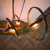 Modera - Hanglamp 3L Turn around getrapt - Charcoal