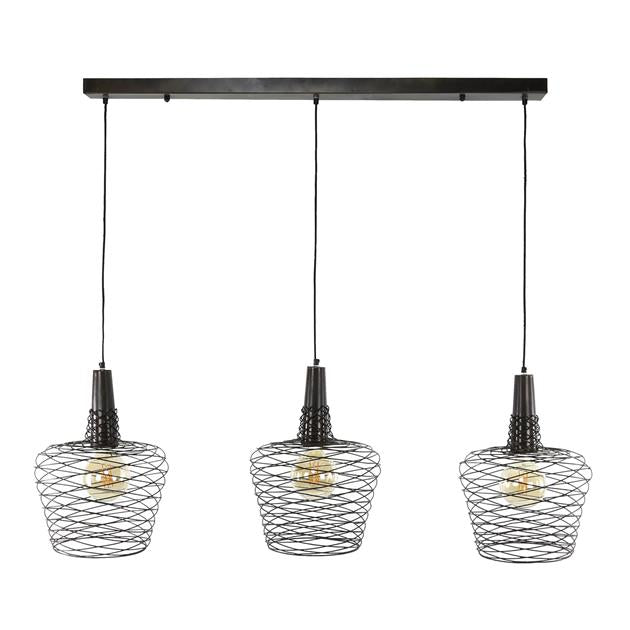 Modera - Hanglamp 3L accent - Antiek koper finish