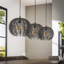 Modera - Hanglamp 3L beach - Zwart bruin