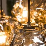 Modera - Hanglamp 4+3 rock - Chromed glas