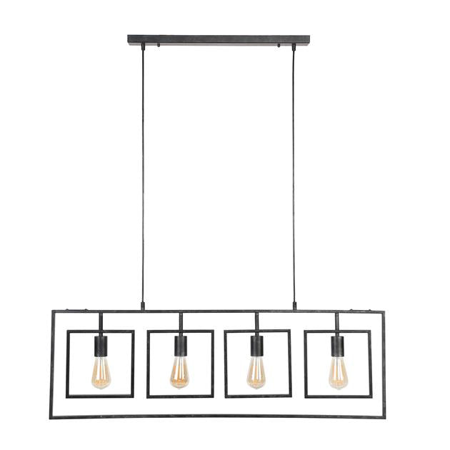 Modera - Hanglamp 4L Turn square - Charcoal
