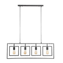 Modera - Hanglamp 4L Turn square - Charcoal