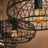 Modera - Hanglamp 4L connect XL - Zwart bruin