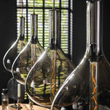 Modera - Hanglamp 4L drop smoke glass - Artic zwart