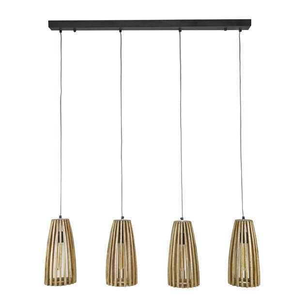 Modera - Hanglamp 4L launch - Massief mango naturel