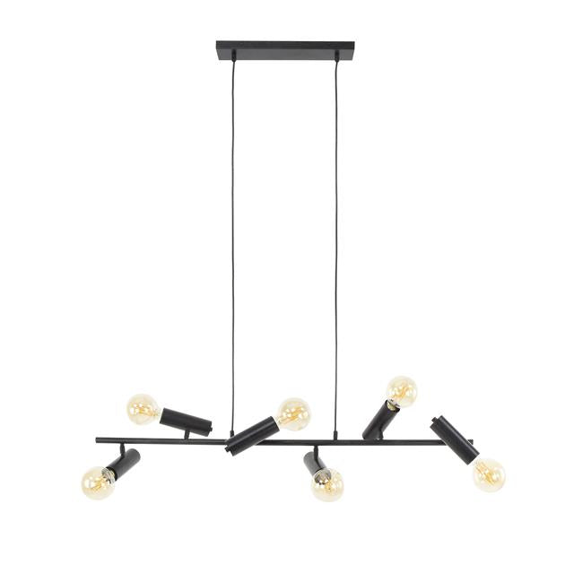 Modera - Hanglamp 6L point - Charcoal meubelboutique.nl