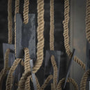 Modera - Hanglamp 7L touw 3+4 - Grijs