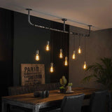 Modera - Hanglamp 8L wikkel - Oud zilver