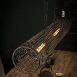 Modera - Hanglamp D20cm cylinder gaas-Slate grey