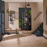 Modera - Kapstok custom hoog 2x4 haken - Massief acacia naturel