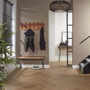 Modera - Kapstok edge 2x6 haken - Massief acacia naturel