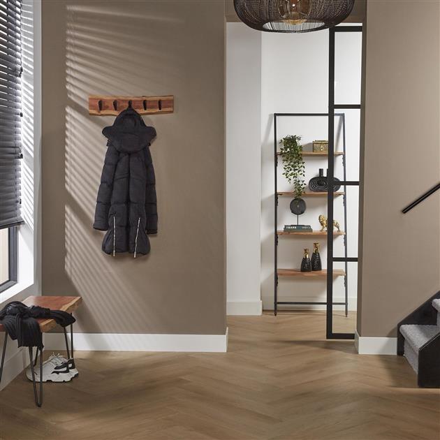 Modera - Kapstok edge 5 haken - Massief acacia naturel