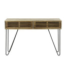 Modera - Kaptafel 2L tweak - Massief mango zandkleur