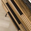 Modera - Ladekast 3L Teca strip - Teakhout verweerd