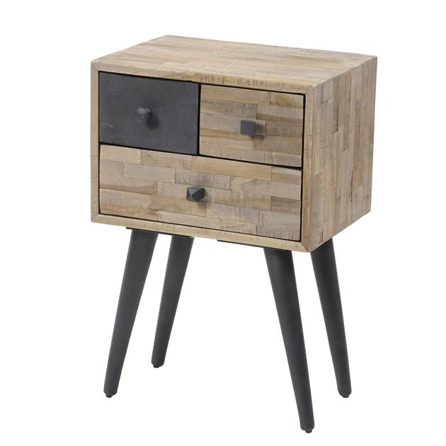 Modera - Ladekast Teca 2+1 laden - Teakhout verweerd