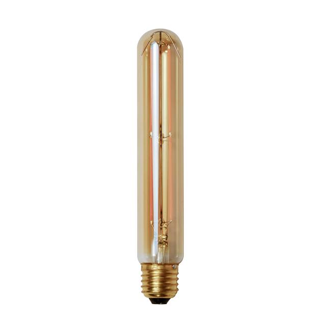 Modera - Lichtbron LED [T32-L185] filament buis 18 5 cm - E27 4W 2100K 280lm dimbaar - Amberkleurig glas