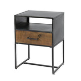 Modera - Nachtkastje 1L blend - Robuust hardhout