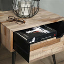 Modera - Nachtkastje Teca 1 lade - Teakhout verweerd