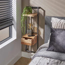 Modera - Nachtkastje air solid XS - Massief acacia naturel