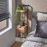 Modera - Nachtkastje air solid XS - Massief acacia naturel