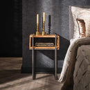 Modera - Nachtkastje open vak edge - Massief acacia naturel