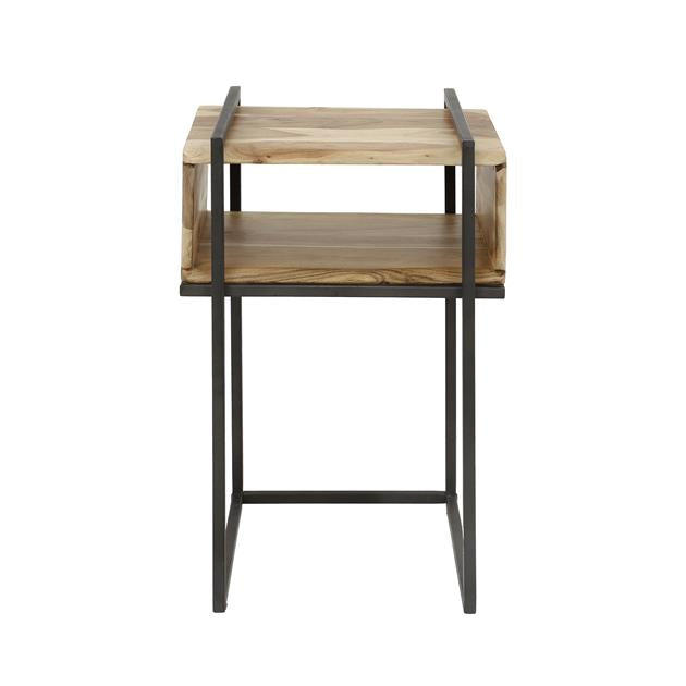 Modera - Nachtkastje open vak edge - Massief acacia naturel