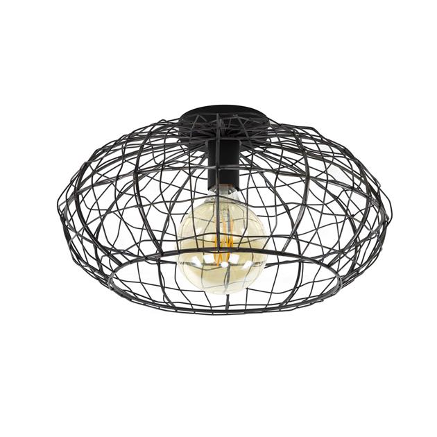 Modera - Plafondlamp 1L connect - Zwart bruin meubelboutique.nl