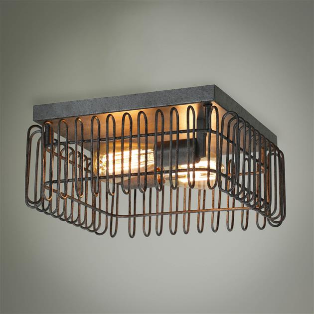 Modera - Plafondlamp trax - Oud zilver