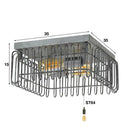 Modera - Plafondlamp trax - Oud zilver