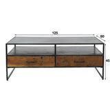 Modera - Salontafel 2L blend - Robuust hardhout