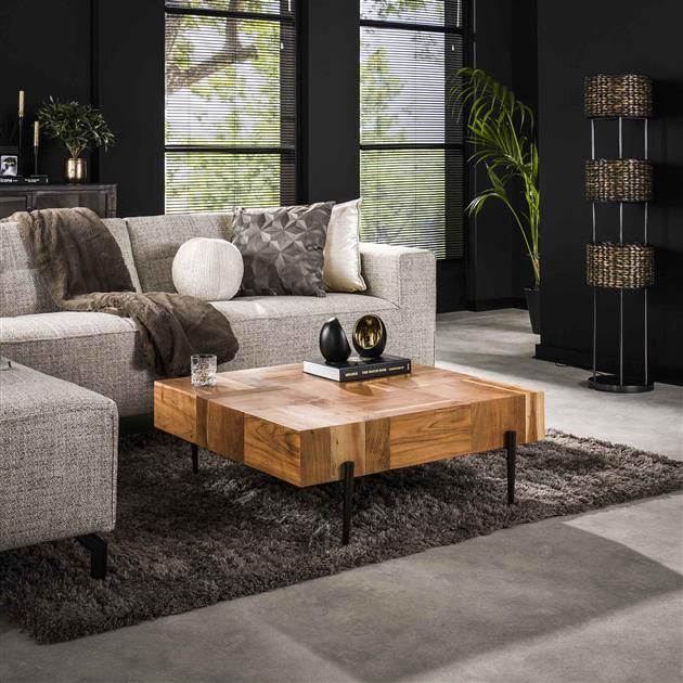 Modera - Salontafel 90x90cm blocks