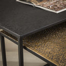 Modera - Salontafel set-2 rechthoek iron metallic - Grijs