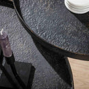 Modera - Salontafel set-2 rond metallic - Grijs