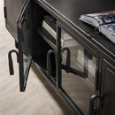 Modera - TV-meubel 180cm Rift metal - Gun metal