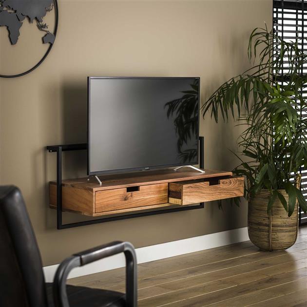 Modera - TV-meubel air solid - Massief acacia naturel