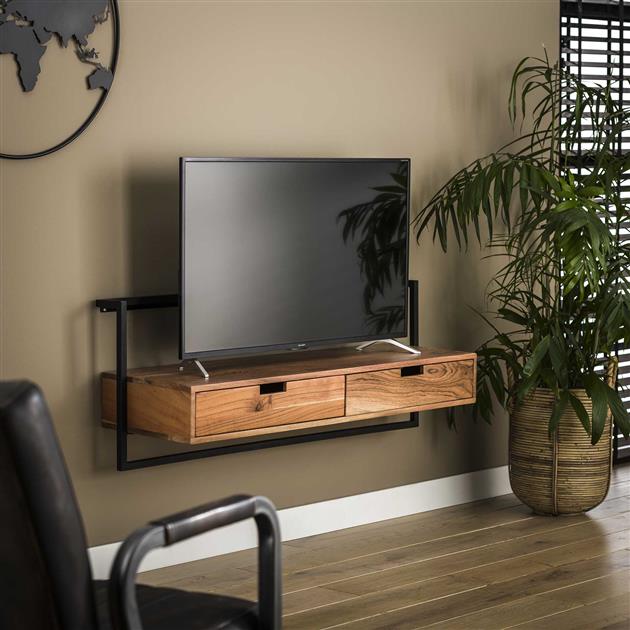Modera - TV-meubel air solid - Massief acacia naturel