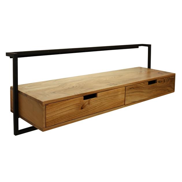 Modera - TV-meubel air solid - Massief acacia naturel meubelboutique.nl